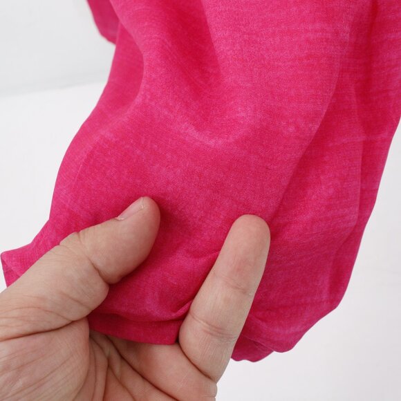 Paulmi & Harsh Pants Women Small Rani Pink Floral Printed Pleated Wide Leg lined - Picture 7 of 13